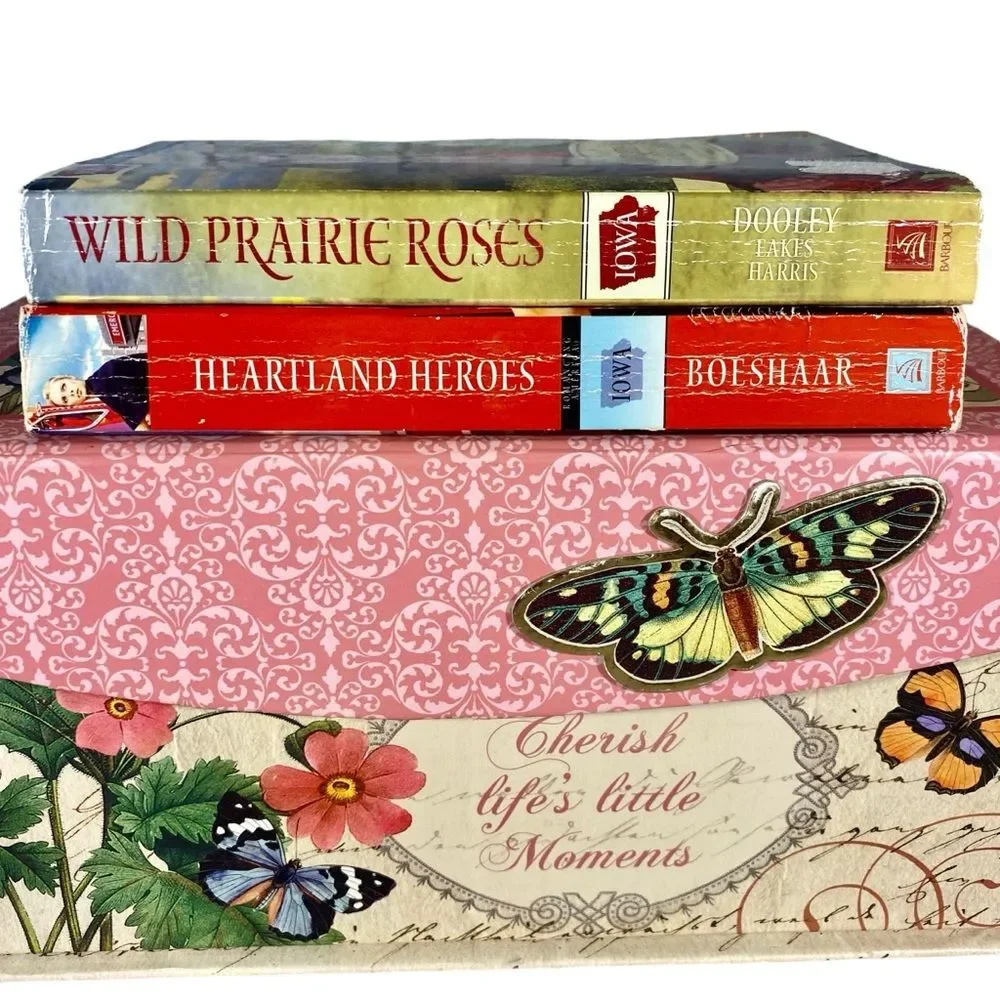 Iowa Romance Novels Set of 2 Romance Paperbacks Book Bundle